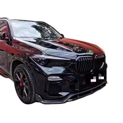 بيع ساخن X5 G05 كيس جسم ألياف الكربون Forbmw X5 ألياف الكربون الجبهة المبرحة الخلفية المنتشر المزيف الجانبي