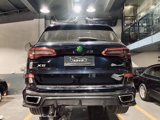 بيع ساخن X5 G05 كيس جسم ألياف الكربون Forbmw X5 ألياف الكربون الجبهة المبرحة الخلفية المنتشر المزيف الجانبي