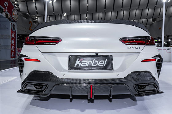 بيع ساخن G14 G15 G16 840i 850i مجموعة جسم الألياف الكربونية Forbmw 8 سلسلة المفرحة الأمامية خلفية مضخم