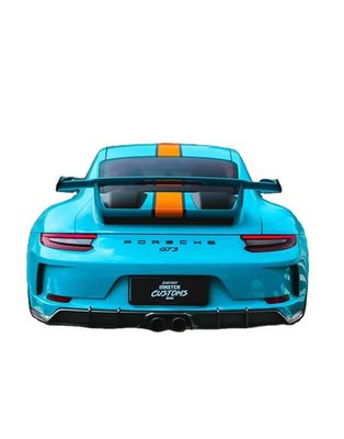 مجموعة جسم الألياف الكربونية لـ بورشه 911 991.2 GT3 911 GT3 مجموعة جسم الألياف الكربونية الأمامية المبرحة الخلفية الواسعة الجانبية