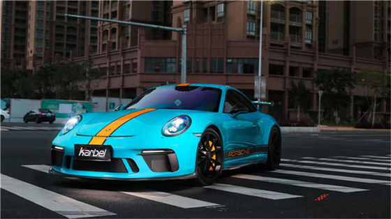 مجموعة جسم الألياف الكربونية لـ بورشه 911 991.2 GT3 911 GT3 مجموعة جسم الألياف الكربونية الأمامية المبرحة الخلفية الواسعة الجانبية