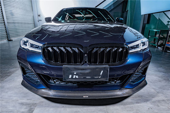 بيع ساخن G30 G38 530i مجموعة جسم الألياف الكربونية لبي ام دبليو 5 سلسلة ألياف الكربونية الجبهة المبرحة الخلفية الواسعة