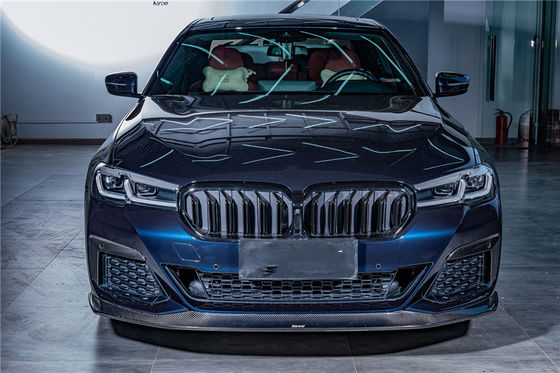 بيع ساخن G30 G38 530i مجموعة جسم الألياف الكربونية لبي ام دبليو 5 سلسلة ألياف الكربونية الجبهة المبرحة الخلفية الواسعة
