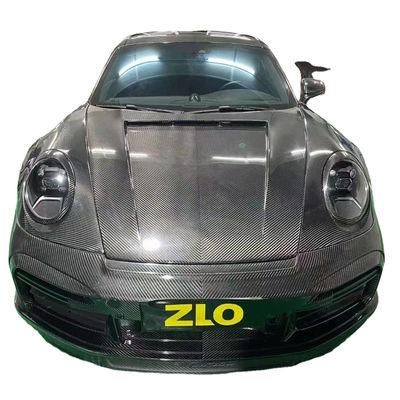 من أجل بورشه 911 992 مجموعة الهيكل 911 992 تحديث أسلوب TopCar الأمامية والخلفية مضارب سبويلر مجموعة الهيكل