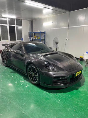 من أجل بورشه 911 992 مجموعة الهيكل 911 992 تحديث أسلوب TopCar الأمامية والخلفية مضارب سبويلر مجموعة الهيكل