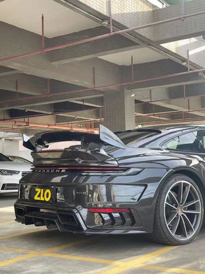من أجل بورشه 911 992 مجموعة الهيكل 911 992 تحديث أسلوب TopCar الأمامية والخلفية مضارب سبويلر مجموعة الهيكل