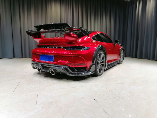 قطع غيار السيارات لـ بورشه 911 992 كيس الجسم 911 992 توربو تحديث أسلوب تيكارت الجبهة والخلفية غطاء المصد