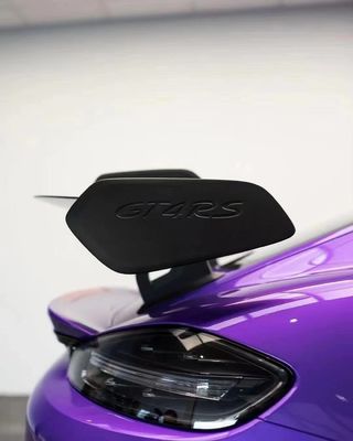 قطع غيار السيارات لـ بورش 718 981 987 سبويلر ألياف الكربون 718 981 987 سبويلر ذيل GT4RS المطور