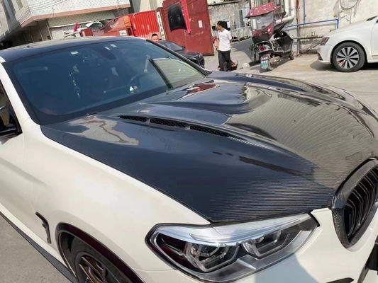 لسيارة BMW X3M X4M F97 F98 غطاء آلة من ألياف الكربون مواد خشبة من ألياف الكربون X3M X4M غطاء محرك من ألياف الكربون