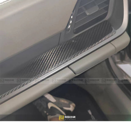 قطع غيار السيارات لـ بورشه 911 992 داخلية ألياف الكربون 911 992 ألياف الكربون مركز لوحة الباب