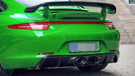 قطع غيار السيارات لـ بورشه 911 991.1 سبويلر 911 991.1 تحديث أسلوب تيكارت سبويلر ألياف الكربون