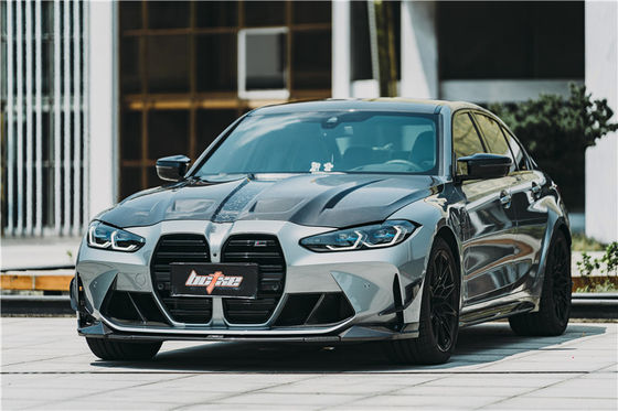 قطع غيار السيارات لسيارة BMW G80 G82 M3 M4 غطاء الألياف الكربونية G80 G82 M3 M4 غطاء الألياف الكربونية
