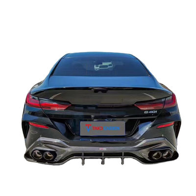 قطع غيار السيارات لبي ام دبليو 8 سلسلة G14 G15 G16 840i كيت جسم ألياف الكربون 840i ألياف الكربون الكأس الأمامية المنتشرة