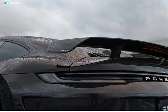 من أجل بورشه 992 توربو كربون فايبر سبويلر 992 توربو ترقية باكتيكز ستايل كربون فايبر ذيل غطاء سبويلر