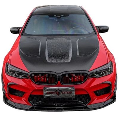 قطع غيار السيارات مجموعة جسم الألياف الكربونية لبي ام دبليو M5 F90 M5 F90 مجموعة جسم ألياف الكربونية الجبهة المبرح الواسع الجانبي