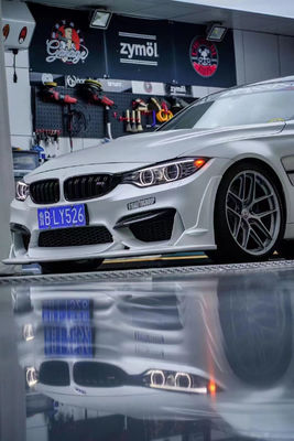 من أجل BMW M3 M4 F80F82 مجموعة جسم الألياف الكربونية M3 M4 F80F82 تحديث الألياف الكربونية الأمامية