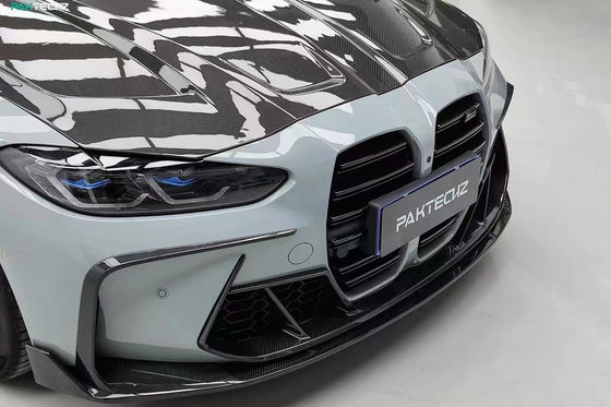لسيارة بي ام دبليو G80 G82M3 M4 مجموعة جسم الألياف الكربونية G80 G82M3 M4 تحديث Paktechz Style