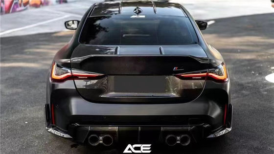 لـ BMW M3 M4 غطاء خلفي من ألياف الكربون M3 M4 نمط CSL غطاء صندوق من ألياف الكربون الجاف غطاء خلفي غطاء خلفي