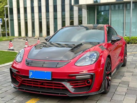 MSY Panamera 971 مجموعة الجسم الألياف الكربونية الحمراء استبدال المصد الأمامي
