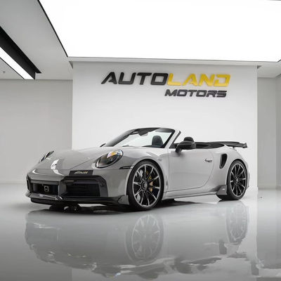 إصلاح بورشه 992 كيس الجسم BS Style Turbo Widebody Diffuser Spoiler ألياف الكربون الجافة