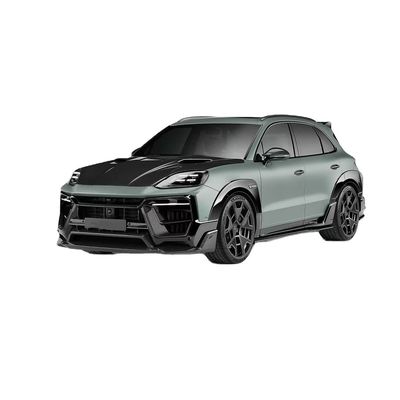 2018 - 2024 بورشه كايين كيس الجسم TH Style Diffuser Spoiler Hood قوس عجلات السيارة