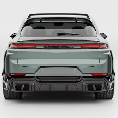 2018 - 2024 بورشه كايين كيس الجسم TH Style Diffuser Spoiler Hood قوس عجلات السيارة