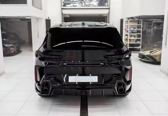 لمجموعة BMW XM الألياف الكربونية الكبيرة الجسم XM الترقيات RNG النمط الألياف الكربونية الجبهة الشفاه Diffuser عجلة قوس سبويلر غطاء الجسم العريض