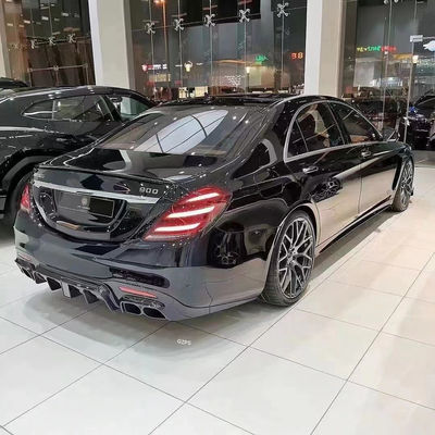 بريس تايل الجبهة مجرفة خلفية موزع لميرسيدس بنز W222 AMG S63 S65 S63 S65 كيس جسم ألياف الكربون