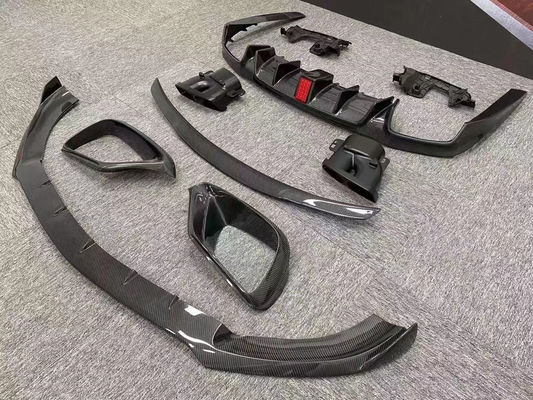 بريس تايل الجبهة مجرفة خلفية موزع لميرسيدس بنز W222 AMG S63 S65 S63 S65 كيس جسم ألياف الكربون