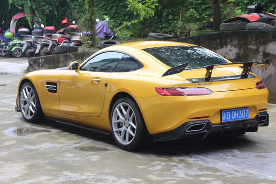 لمرسيديس AMG GT كيس جسم ألياف الكربون AMG GT ألياف الكربون أمام شفتي Diffuser Spoiler