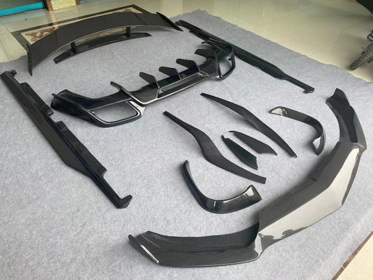 لمرسيديس AMG GT كيس جسم ألياف الكربون AMG GT ألياف الكربون أمام شفتي Diffuser Spoiler