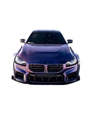 G87 M2 بي ام دبليو كيت الجسم AZ Style Wheel Arch Kit أمام شفتي Diffuser Spoiler