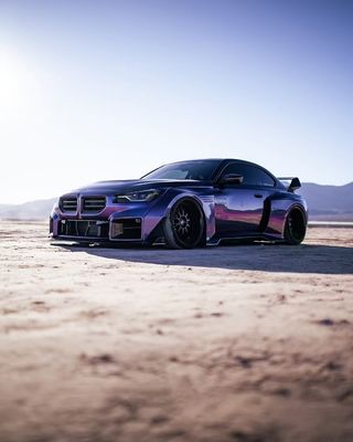 G87 M2 بي ام دبليو كيت الجسم AZ Style Wheel Arch Kit أمام شفتي Diffuser Spoiler