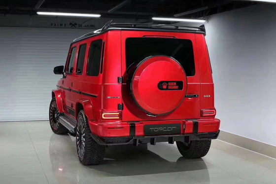 ألياف الكربون عالية الجودة W464 G500 G63 مجموعة الجسم W464 ترقية أسلوب Topcar الأمامية المفرحة الخلفية