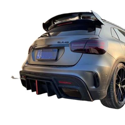 مبيعات ساخنة Gla45 Gla260 X156 كيت جسم الألياف الكربونية Gla45 الألياف الكربونية الواسعة الخلفية 2014-2019