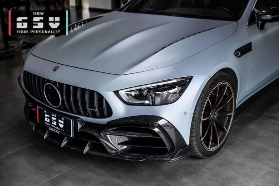 لـ مرسيدس AMG GT50 53 63 مجموعة جسم الألياف الكربونية AMG GT50 53 63 تحديث أحدث أسلوب الألياف الكربونية الأمامية