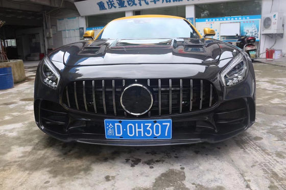 قطع غيار السيارات لميرسيدس-بنز AMG GT GTC GTS مجموعة جسم AMG GT GTC GTS تحديث GTR النمط الأمامي والخلفي المقابض سبويلر مجموعة جسم