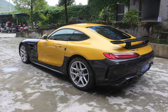 قطع غيار السيارات لميرسيدس-بنز AMG GT GTC GTS مجموعة جسم AMG GT GTC GTS تحديث GTR النمط الأمامي والخلفي المقابض سبويلر مجموعة جسم