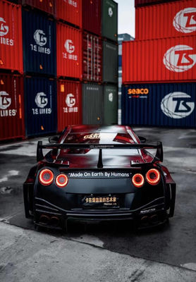 2022 منتجات جديدة ساخنة GTR R35 مجموعة جسم واسعة للنيسان GTR R35 واسعة الجسم الأمامية والخلفية