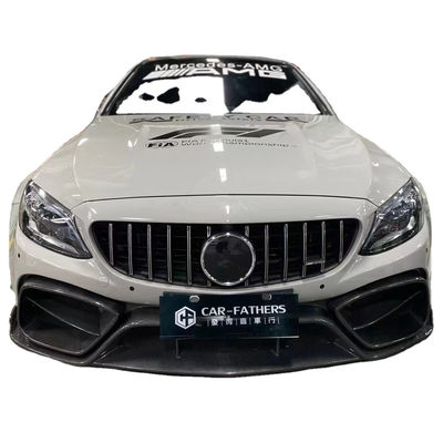 منتج جديد لميرسيدس W205 AMG C63 كوبيه كيس الجسم C63 كوبيه تحديث نمط IMP المصد الأمامي