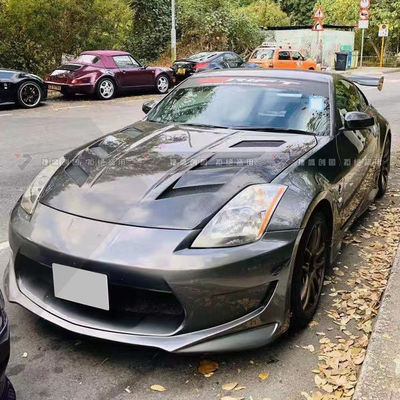 النمط البري نيسان 350z مجموعة الجسم الواسعة 2003 - 2008 GTR 350z Kbd المصد الأمامي