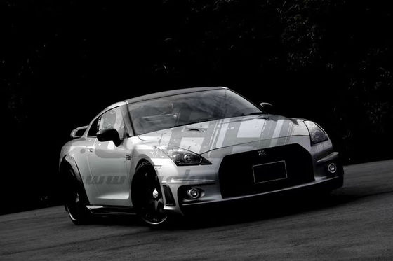 النمط البري نيسان 350z مجموعة الجسم الواسعة 2003 - 2008 GTR 350z Kbd المصد الأمامي