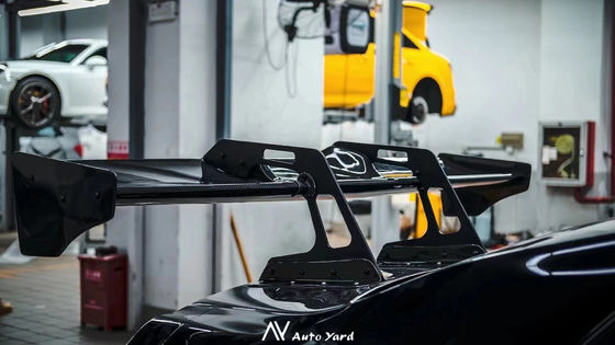 غرامة جي تي آر نيسان جسم كيت LB Style Spoiler Car Duck Tail Fins جسم كيت Spoiler