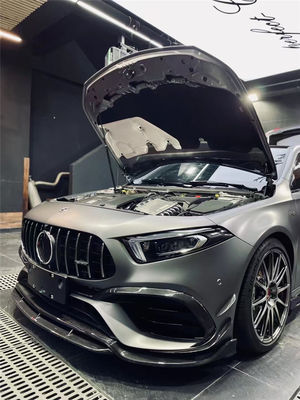 المنتج الجديد مجموعة جسم ألياف الكربون لميرسيدس CLA45S W177 CLA45S W177 ألياف الكربون الجبهة المبرحة مضاعف
