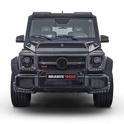 لشركة بنز G Class W463 G500 G550 G63 غطاء آلة الألياف الكربونية W463 تحديث B900 Style Hood