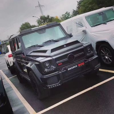 لشركة بنز G Class W463 G500 G550 G63 غطاء آلة الألياف الكربونية W463 تحديث B900 Style Hood
