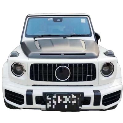 لـ Benz G-class W464 W463 G500 G550 G63 G350 غطاء آلة الألياف الكربونية W464 W463 Upgrade Topcar Style Cover