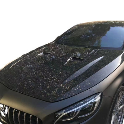 لـ Benz W217 فئة S كوبيه غطاء ألياف الكربون Cursory W217 غطاء آلة نمط MSY محسن