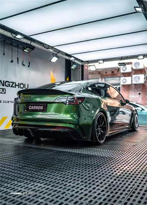 FPR 2019 Spoiler For Tesla Model 3 Body Kit 2022 ACP Style أمامية و خلفية