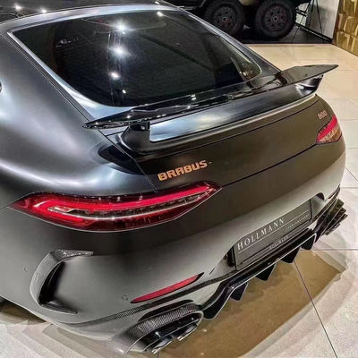 أجزاء السيارات مجموعة جسم ألياف الكربون لميرسيدس AMG GT63S GT63S تحديث مجموعة جسم القماش الأمامي
